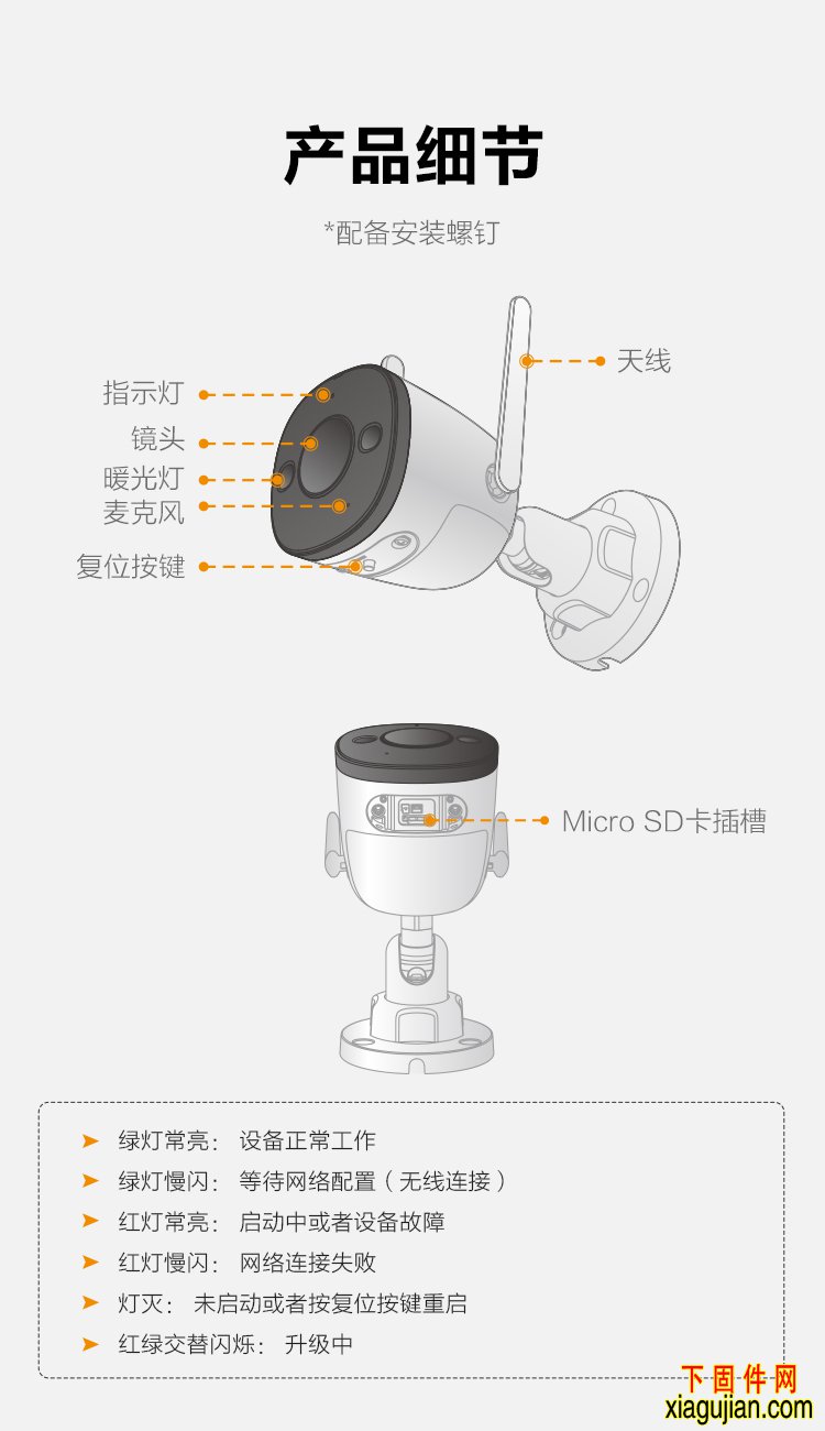 看家有一臺樂橙K32F全彩攝像機(jī)就足夠了！！！